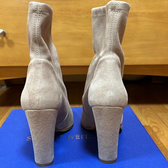 Stuart Weitzman suede highland bootie - Picture 4 of 5